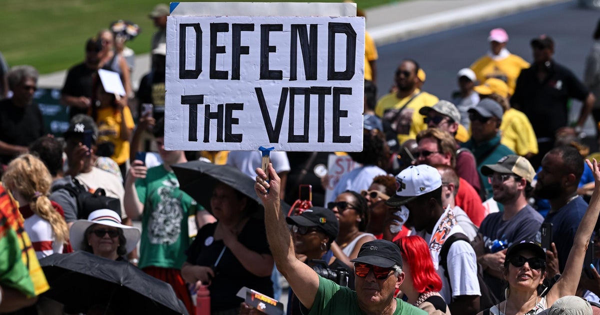 Thousands Rally in Washington to Defend Voting Rights
