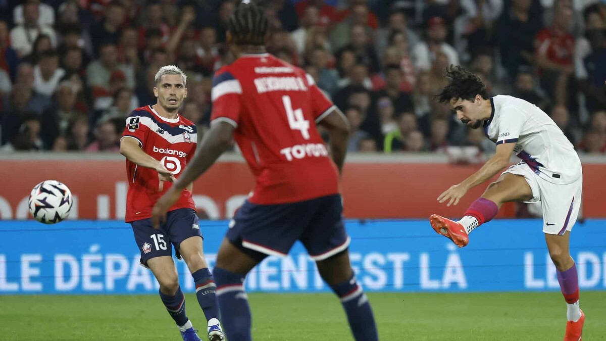 PSG logra un empate agónico ante Lille en la Ligue 1